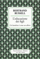 Cover of educazione dei figli. Un bambino è come un albero