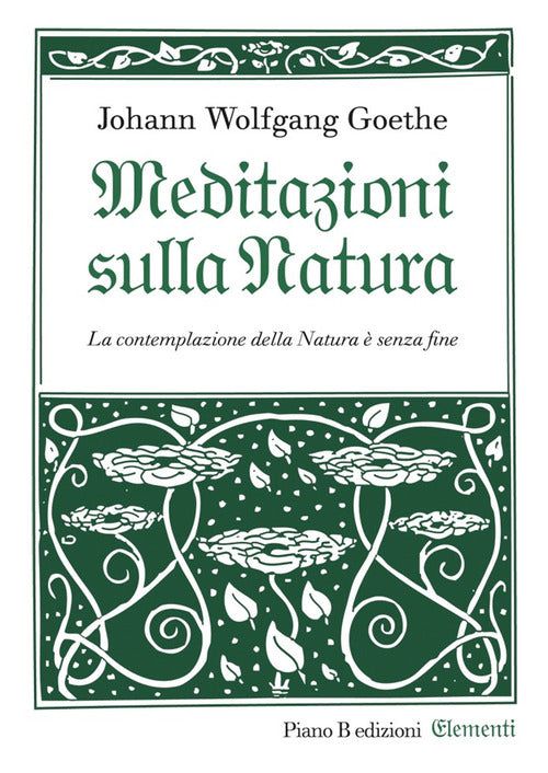 Cover of Meditazioni sulla natura