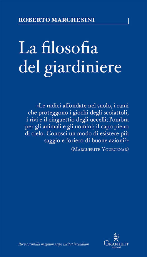 Cover of Filosofia del giardiniere. Riflessioni sulla cura