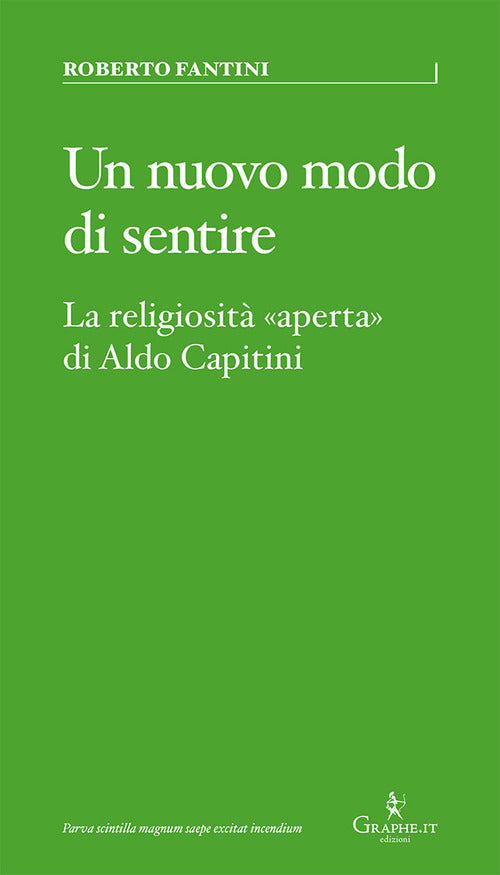 Cover of nuovo modo di sentire. La religiosità «aperta» di Aldo Capitini