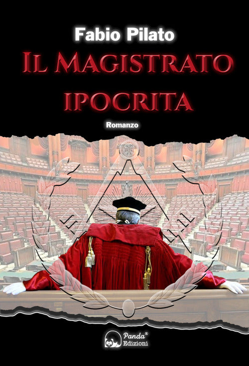 Cover of magistrato ipocrita. La prima inchiesta giornalistica di Carlo Lozzi, tra mafia, massoneria, magistratura e poteri occulti