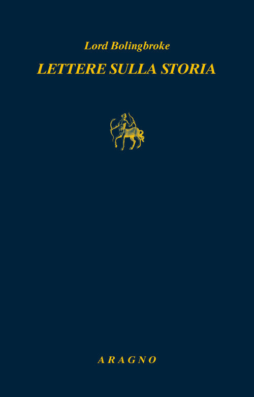 Cover of Lettere sulla storia