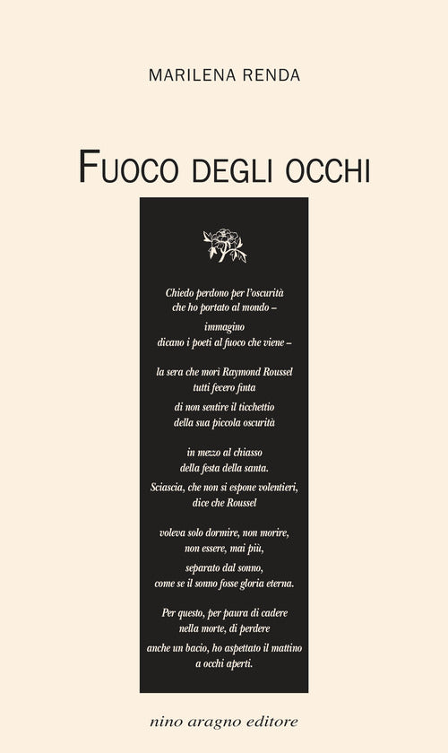 Cover of Fuoco degli occhi