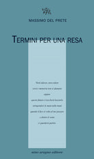 Cover of Termini per una resa