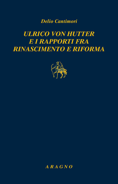 Cover of Ulrich von Hutten e i rapporti fra rinascimento e riforma