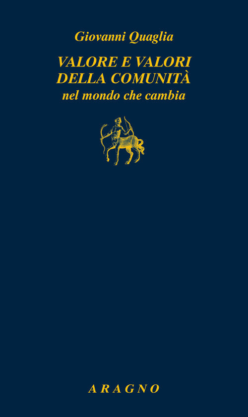 Cover of Valore e valori della comunità nel mondo che cambia