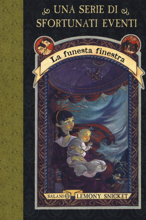 Cover of funesta finestra. Una serie di sfortunati eventi