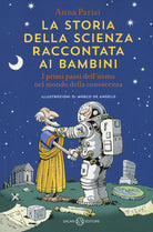 Cover of storia della scienza raccontata ai bambini. I primi passi dell'uomo nel mondo della conoscenza