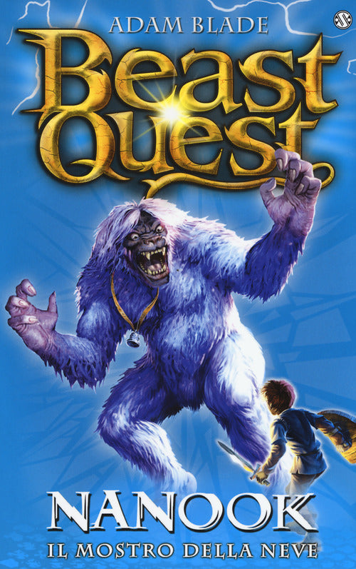 Cover of Nanook. Il mostro della neve. Beast Quest