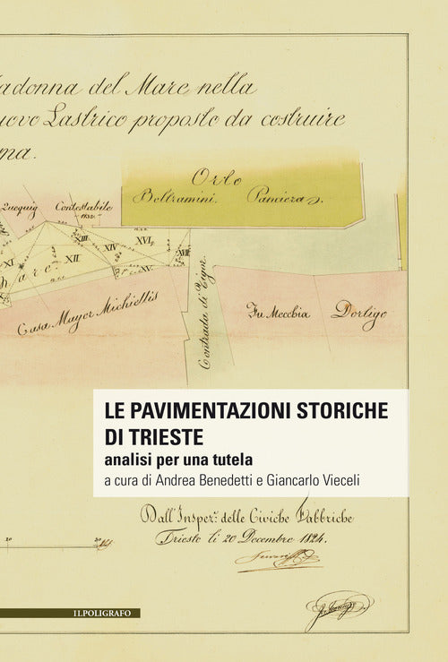 Cover of pavimentazioni storiche di Trieste. Analisi per una tutela