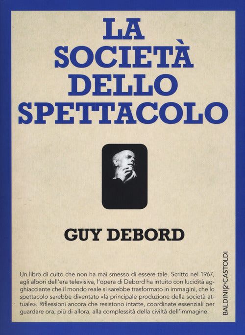 Cover of società dello spettacolo-Commentari sulla società dello spettacolo