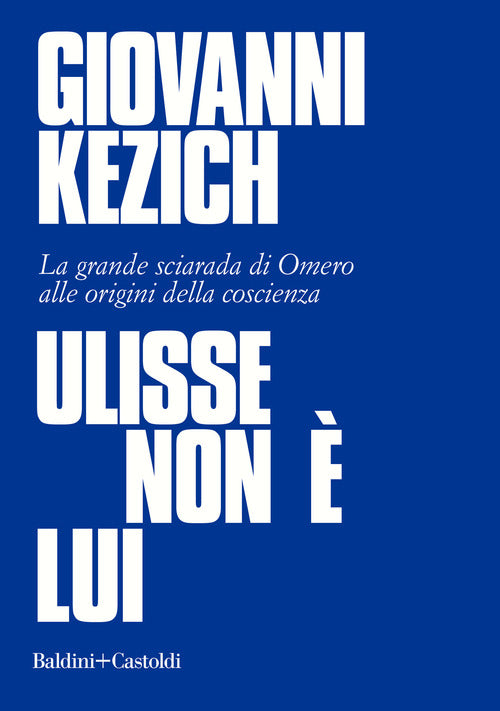 Cover of Ulisse non è lui. La grande sciarada di Omero alle origini della coscienza