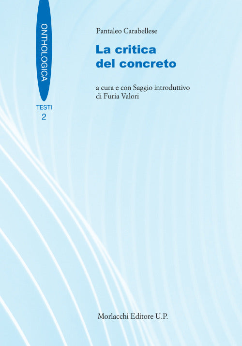 Cover of critica del concreto