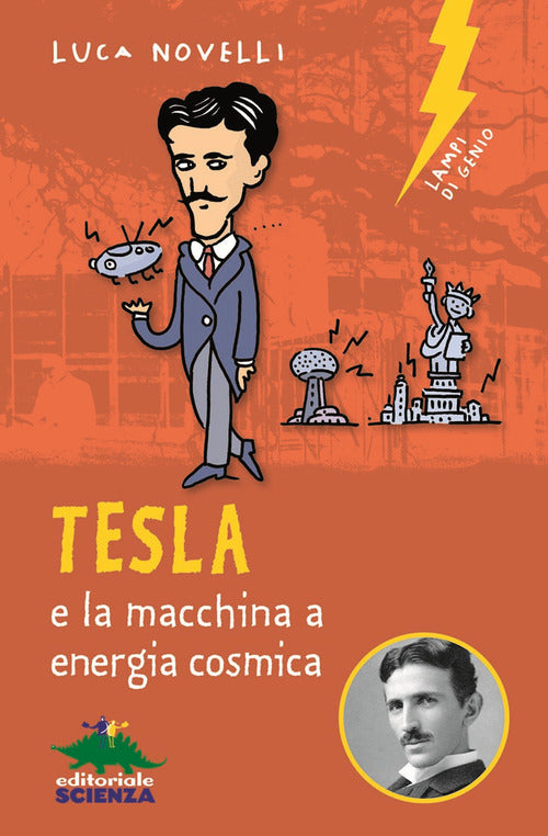 Cover of Tesla e la macchina a energia cosmica