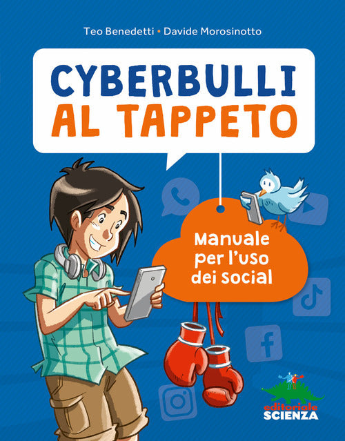 Cover of Cyberbulli al tappeto. Manuale per l'uso dei social