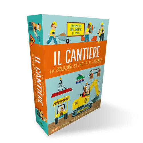 Cover of cantiere. La squadra si mette al lavoro!