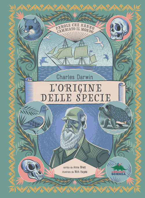 Cover of Charles Darwin l'origine delle specie