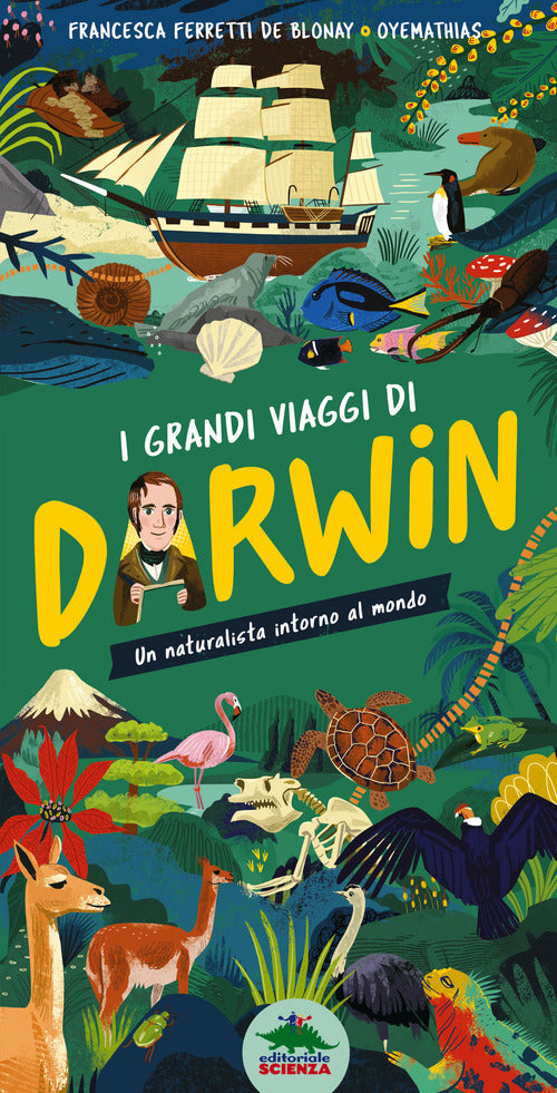 Cover of grandi viaggi di Darwin. Un naturalista intorno al mondo