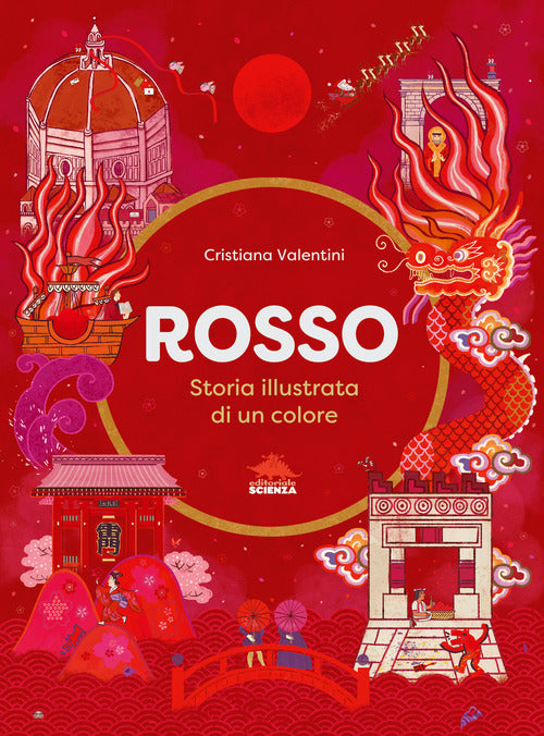 Cover of Rosso. Storia illustrata di un colore