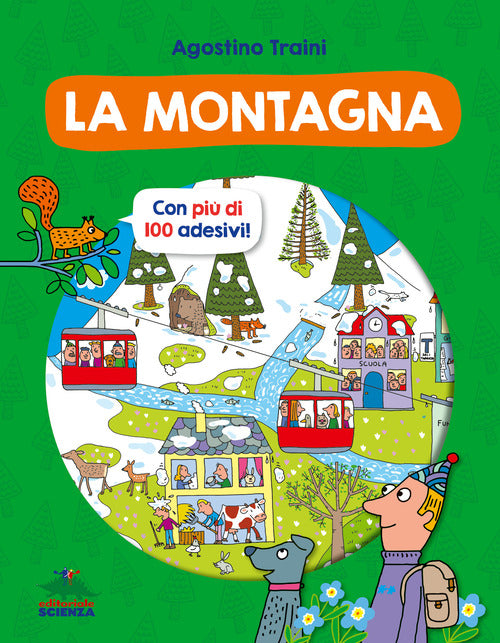 La montagna. Con pi di 100 adesivi!
