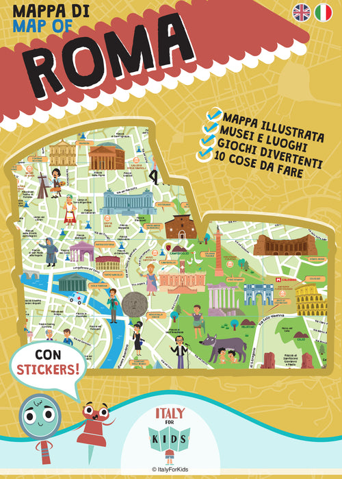 Cover of Mappa di Roma illustrata