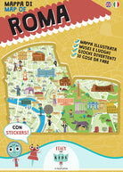 Cover of Mappa di Roma illustrata
