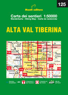 Cover of Alta Val Tiberina. Carta dei sentieri 1:50.000