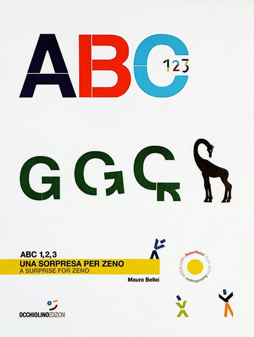 Cover of ABC 1, 2, 3. Una sorpresa per Zeno. Ediz. italiana e inglese