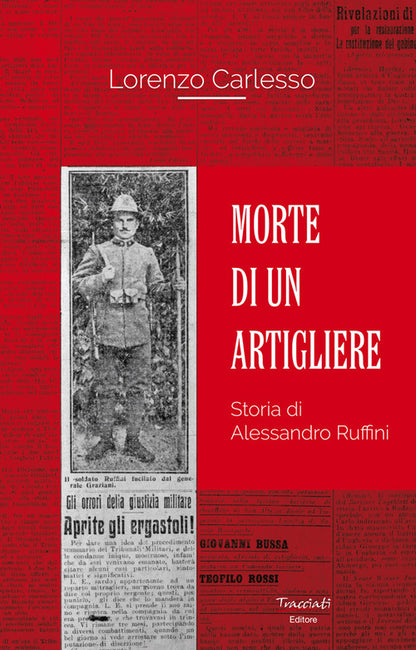 Cover of Morte di un artigliere. Storia di Alessandro Ruffini