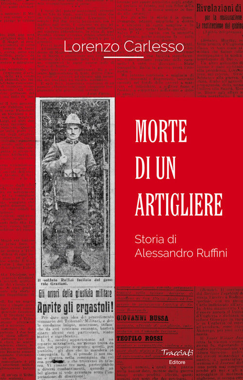 Cover of Morte di un artigliere. Storia di Alessandro Ruffini