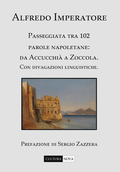 Cover of Passeggiata tra 102 parole napoletane. Da Accucchià a Zoccola. Con divagazioni linguistiche