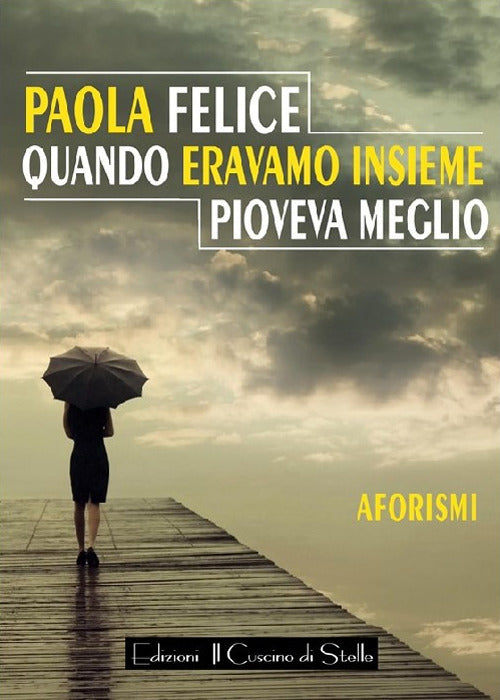 Cover of Quando eravamo insieme pioveva meglio