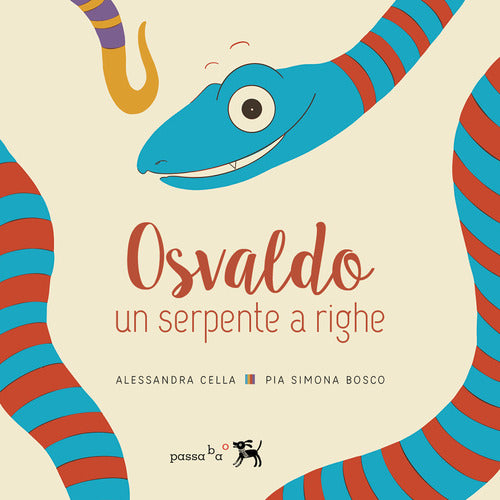 Cover of Osvaldo, un serpente a righe. Giovanna, un serpente a righe