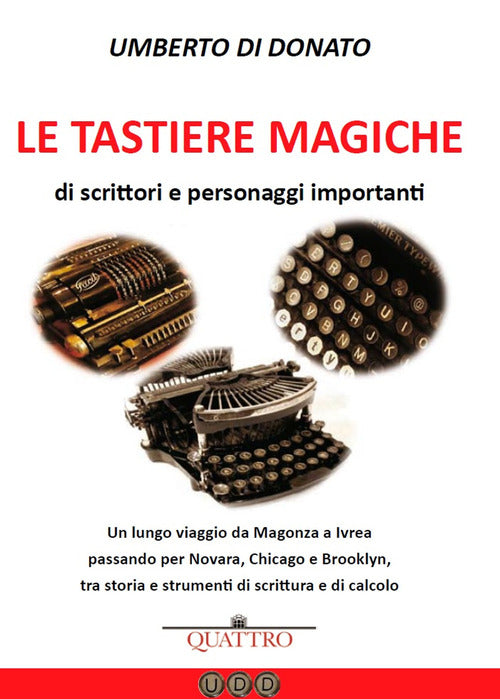 Cover of tastiere magiche di scrittori e personaggi importanti