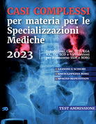Cover of Casi complessi per materia per le specializzazioni mediche 2023