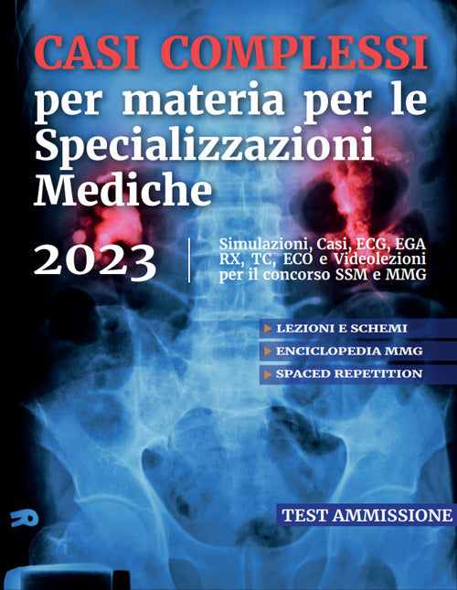 Cover of Casi complessi per materia per le specializzazioni mediche 2023