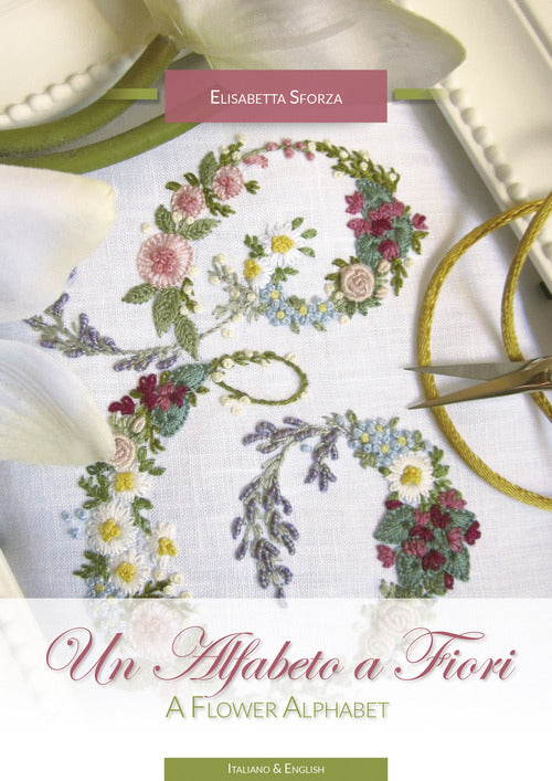 Cover of alfabeto a fiori-A flower alphabet