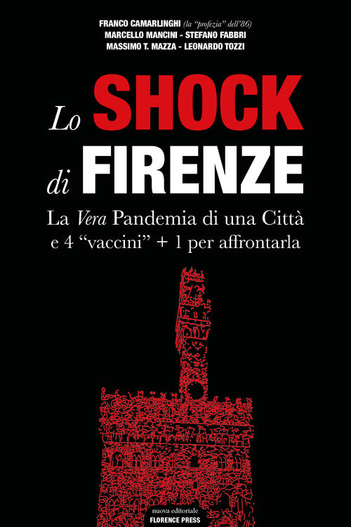 Cover of shock di Firenze. La vera pandemia di una città e 4 «vaccini» + 1 per affrontarla