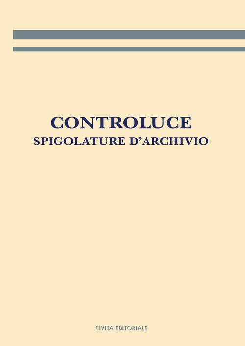 Cover of Controluce. Spigolature d'archivio