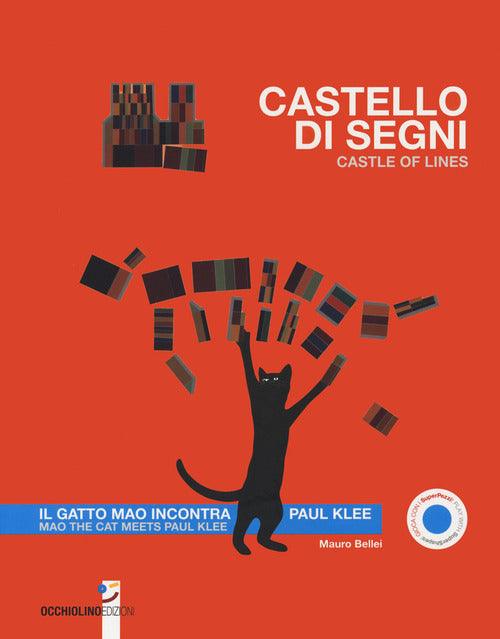 Cover of Castello di segni. Il gatto Mao incontra Paul Klee. Ediz. italiana e inglese