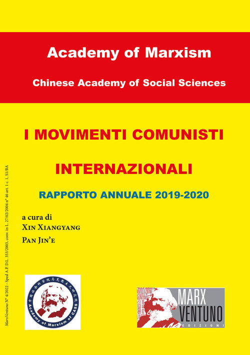 Cover of movimenti comunisti internazionali. Rapporto annuale 2019-2020