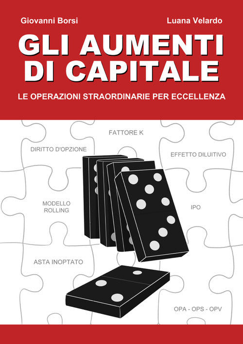 Cover of Aumenti di capitale. Le operazioni straordinarie per eccellenza
