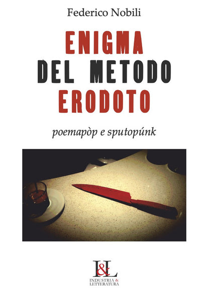 Cover of enigma del metodo Erodoto. Poemapòp e sputopunk