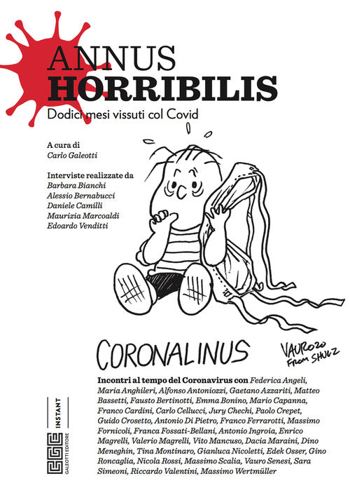 Cover of Annus Horribilis. Dodici mesi vissuti col Covid