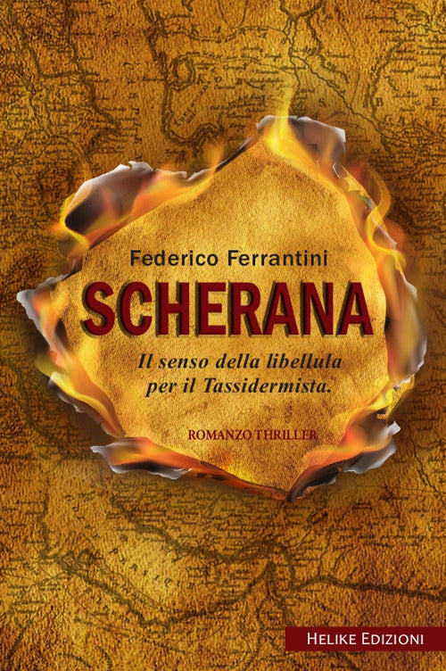 Cover of Scherana. Il senso della libellula per il tassidermista