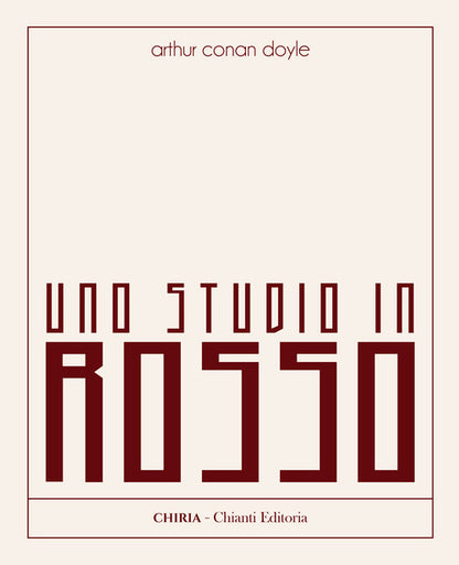 Cover of studio in rosso