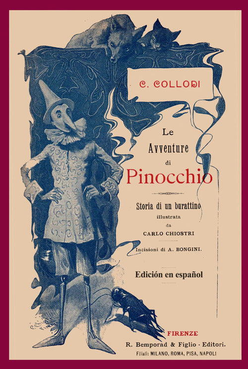 Cover of aventuras de Pinocho