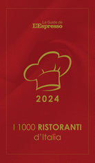 Cover of 1000 ristoranti d'Italia 2024. Le Guide de L'Espresso