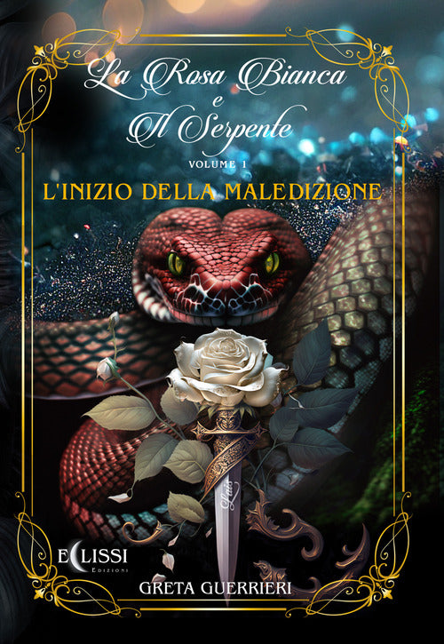 Cover of inizio della maledizione. La rosa bianca di serpente