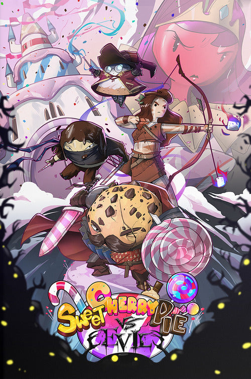 Cover of Sweet Cherry Pie VS Evil